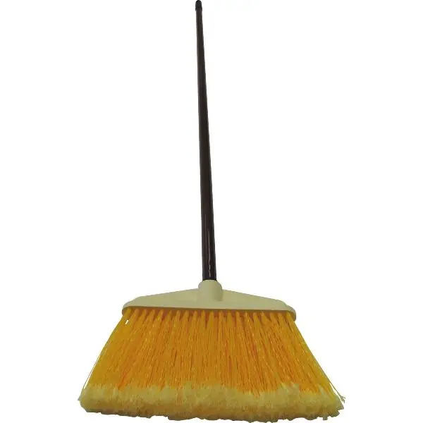 Must-Have MASTA koště pro dům a zahradu s plastovými vlákny a kovovou násadou 1300 mm