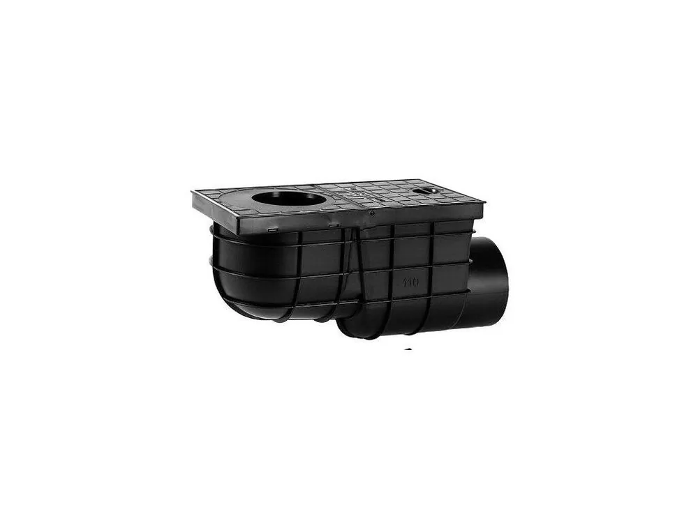 Lapač střešních vod boční DN 110mm PH ČER Originální