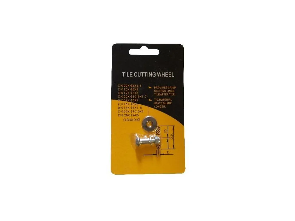 Kolečko náhradní do řezačky 15x1,5mm, d6mm Nejlepší Volba