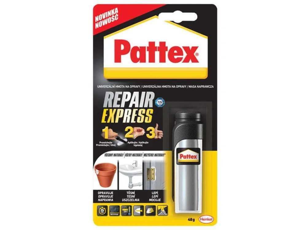 Výprodej Lepidlo univerzální 48g PATTEX REPAIR EXPRESS