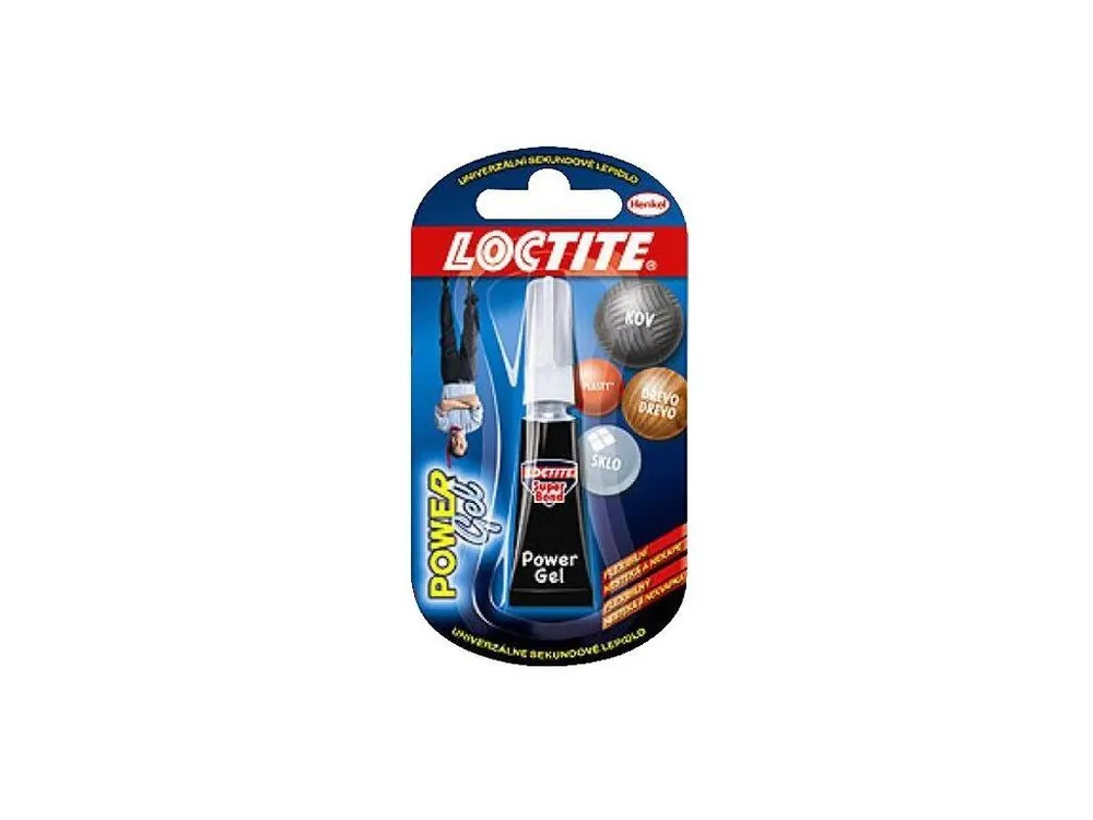 Lepidlo vteřinové 2g gel SUPER BOND POWER Značkový