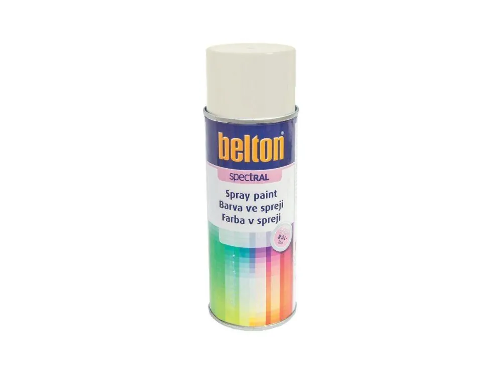 Barva ve spreji BELTON RAL 9010, 400ml BÍ Značkový
