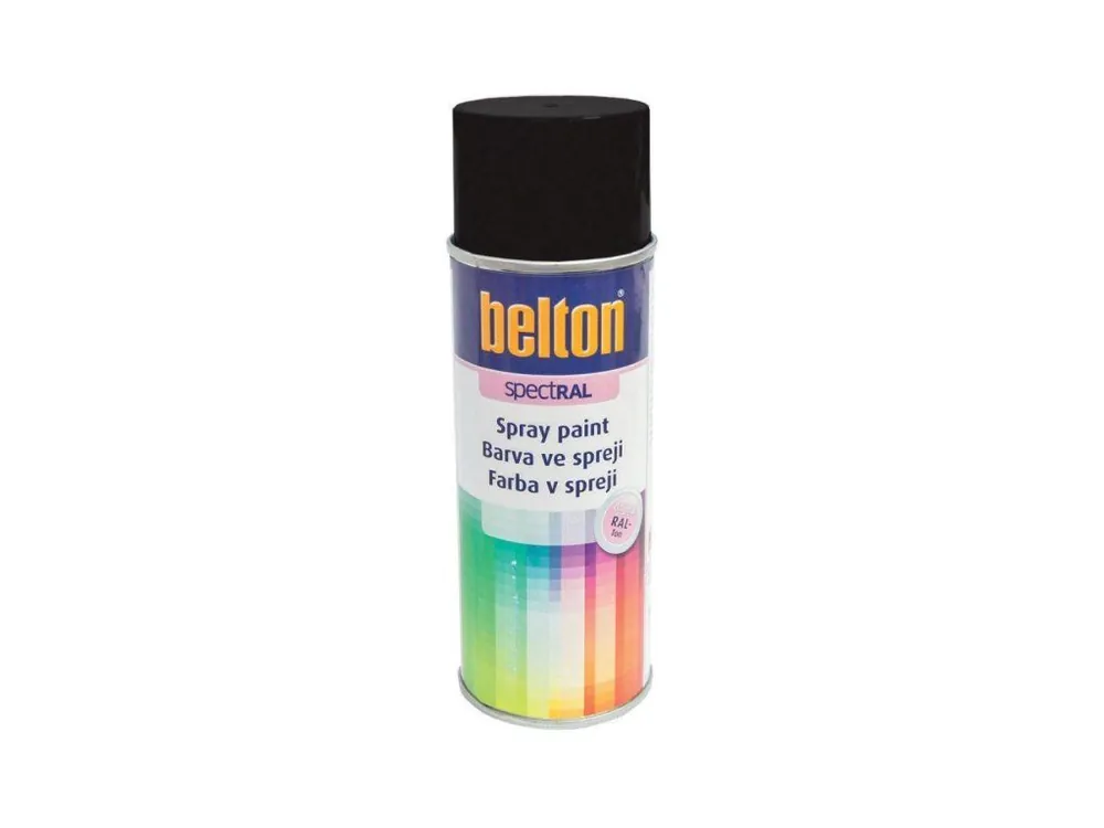 Super Cena Barva ve spreji BELTON RAL 9005, 400ml ČER
