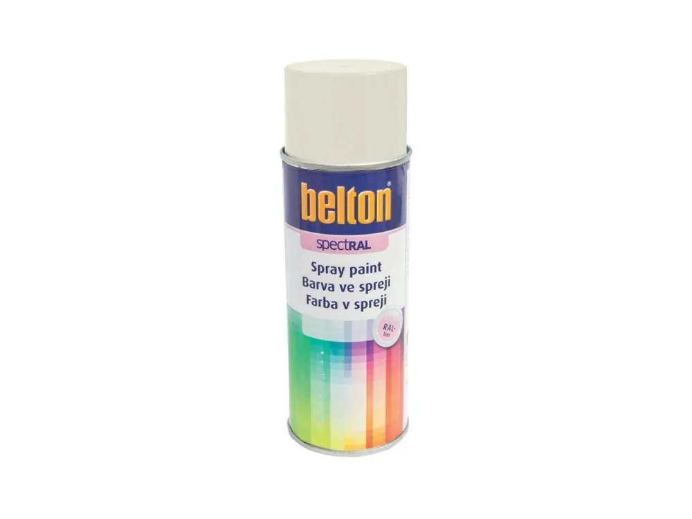 Nová Kolekce Barva ve spreji BELTON RAL 9010m, 400ml BÍ matná