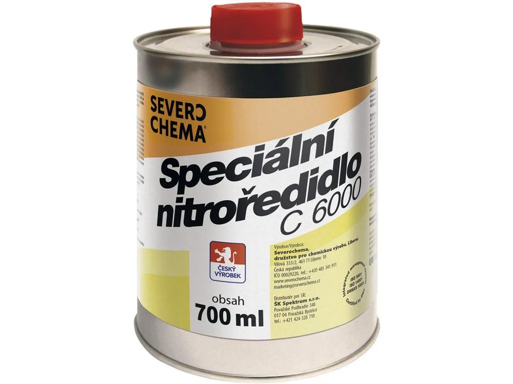 Nitroředidlo speciální C 6000 700ml Koupit Online