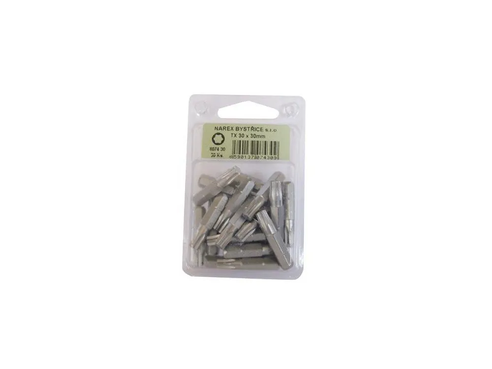 Tovární Cena Bit nástavec TORX 30x30 (30ks) 8074-30