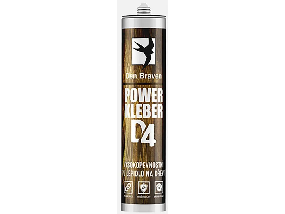 Rychlé Dodání Lepidlo montážní 300ml BÉŽ voděodolné POWER KLEBER, D4