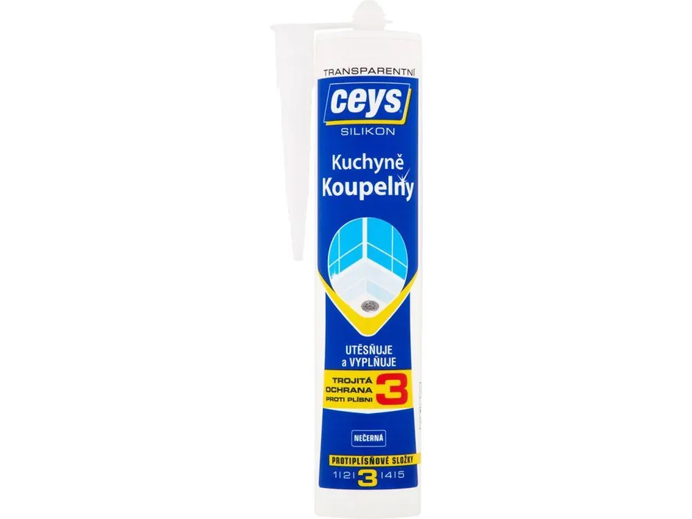 Nejprodávanější Silikon sanitární 280ml TRA CEYS