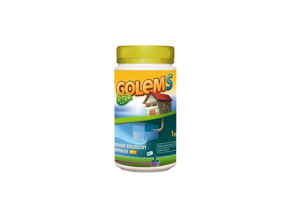 Aktivátor septiků BIO GOLEM S 1kg Nízká Cena