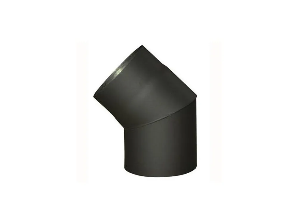 Nová Kolekce Koleno kouřové 120mm/45st.t.1,5mm ČER