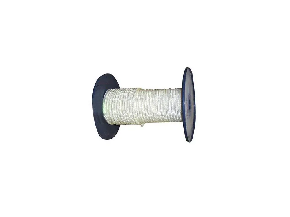 Šňůra PA s jádrem 6mm BÍ pletená (100m) Nová Kolekce