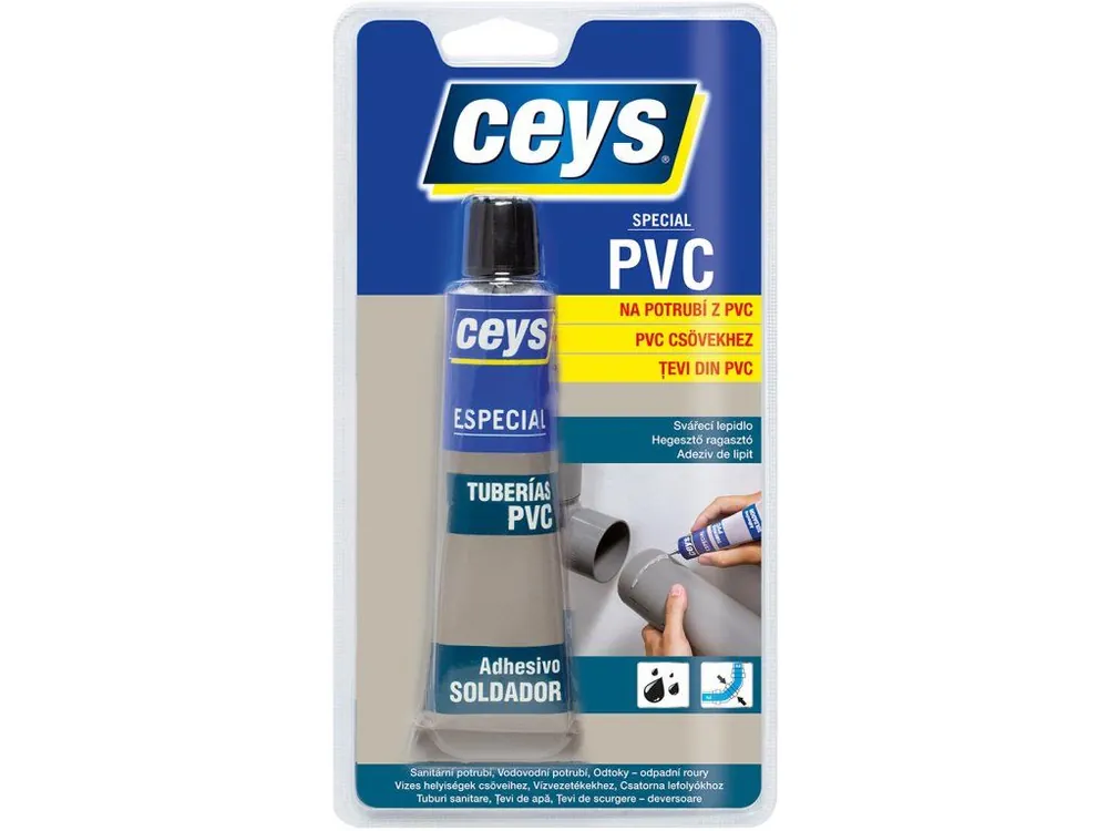 Nakupujte Hned Lepidlo na sváření potrubí 70ml tvrdé PVC CEYS
