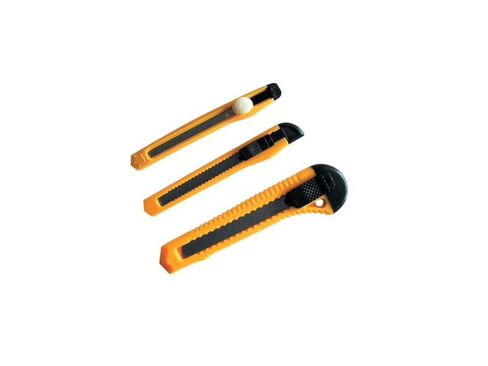 Nůž odlamovací sada 3díl. (9mm, 18mm) Cenově Výhodný