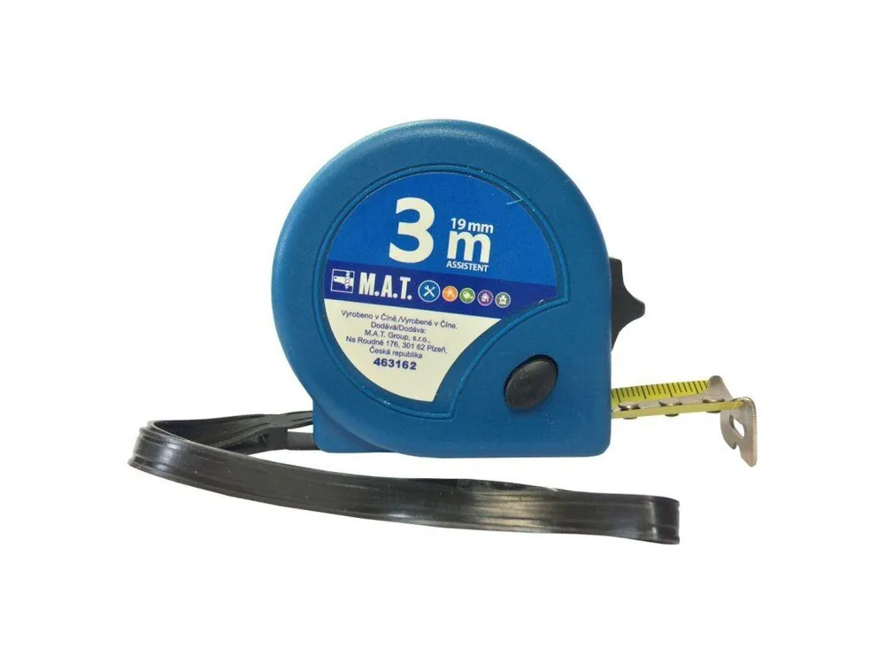 Metr stáčecí 3.0m/19mm ASSISTENT Expresní Doručení
