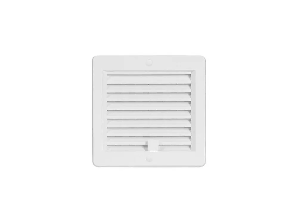 Mřížka větrací se žaluzií PH 200x200mm BÍ Sleva
