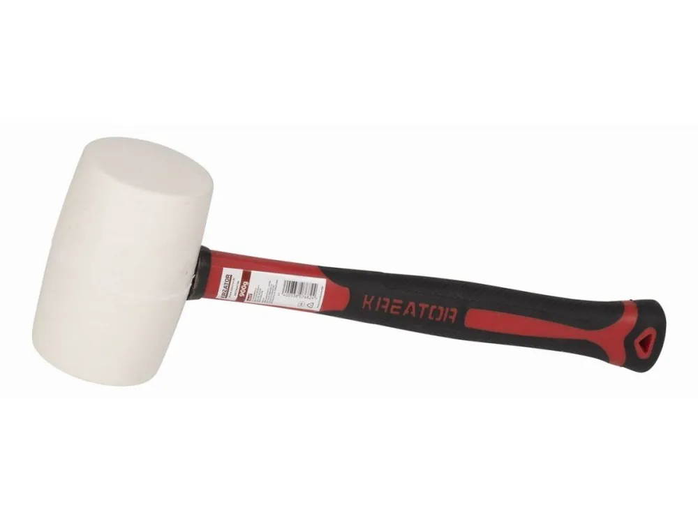 Akční Cena KRT904106 - Gumová palice bílá 900g - Laminátová násada