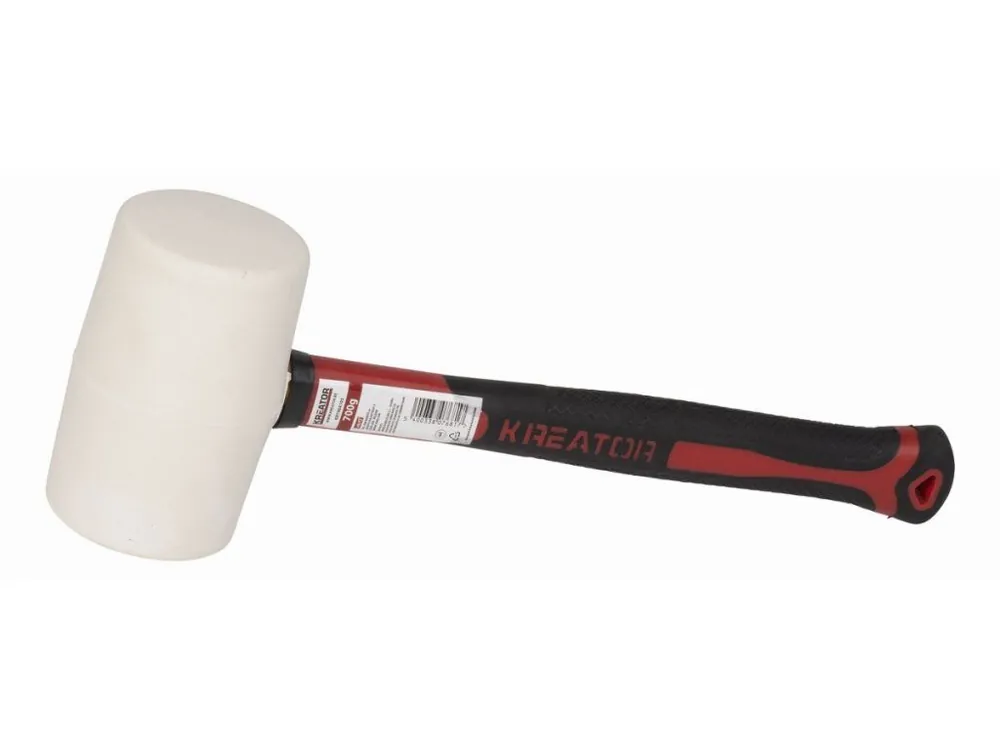 KRT904105 - Gumová palice bílá 700g - Laminátová násada Vrácení Zdarma