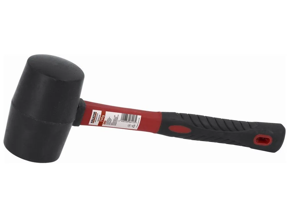 Sleva KRT904103 - Gumová palice černá 900g - Laminátová násada