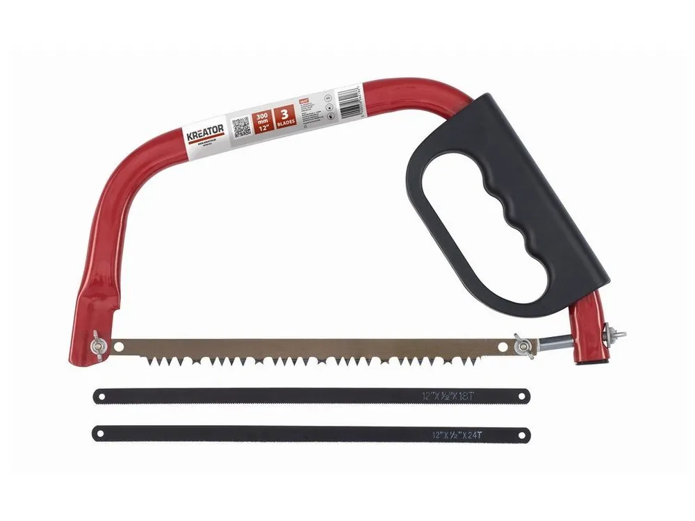 KRT807001 - Pila rámová 300mm plus 3 pilové plátky Nejlepší Volba