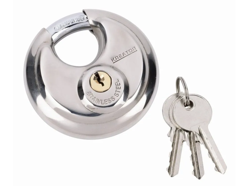 KRT557013 - Visací zámek kulatý 70mm Finální Výprodej