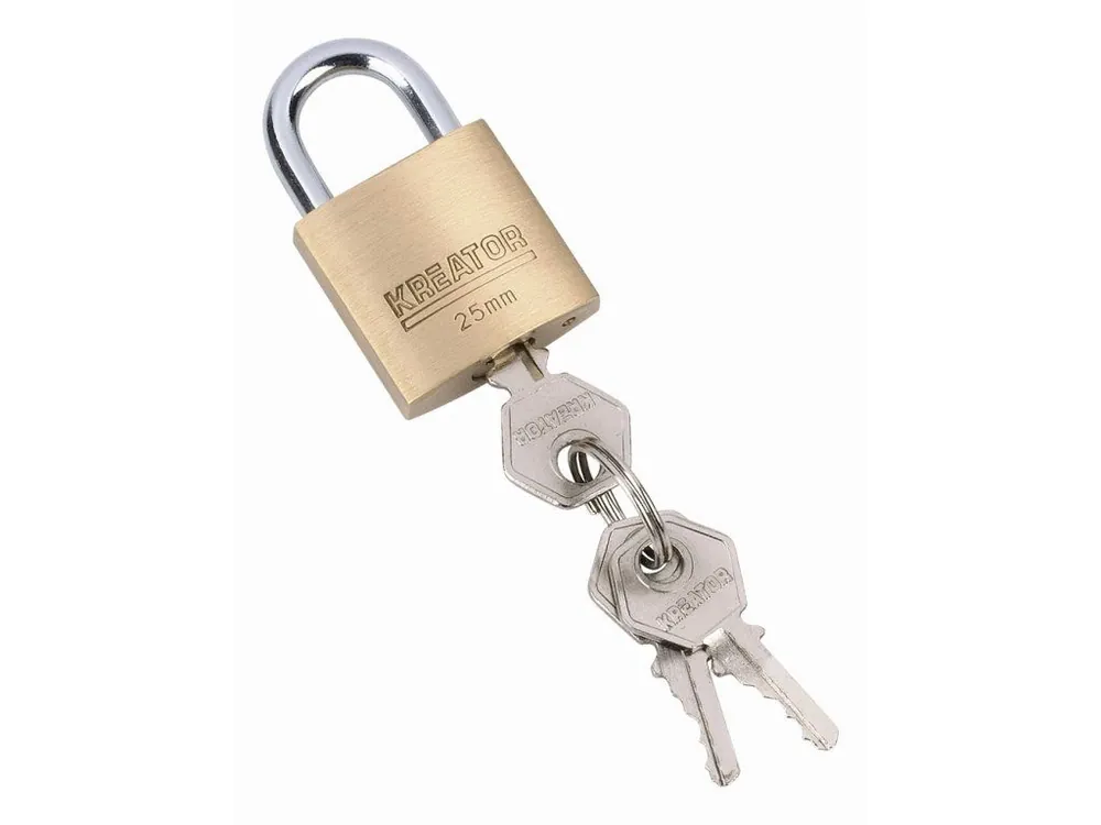 Tovární Cena KRT557002 - Visací zámek 25mm