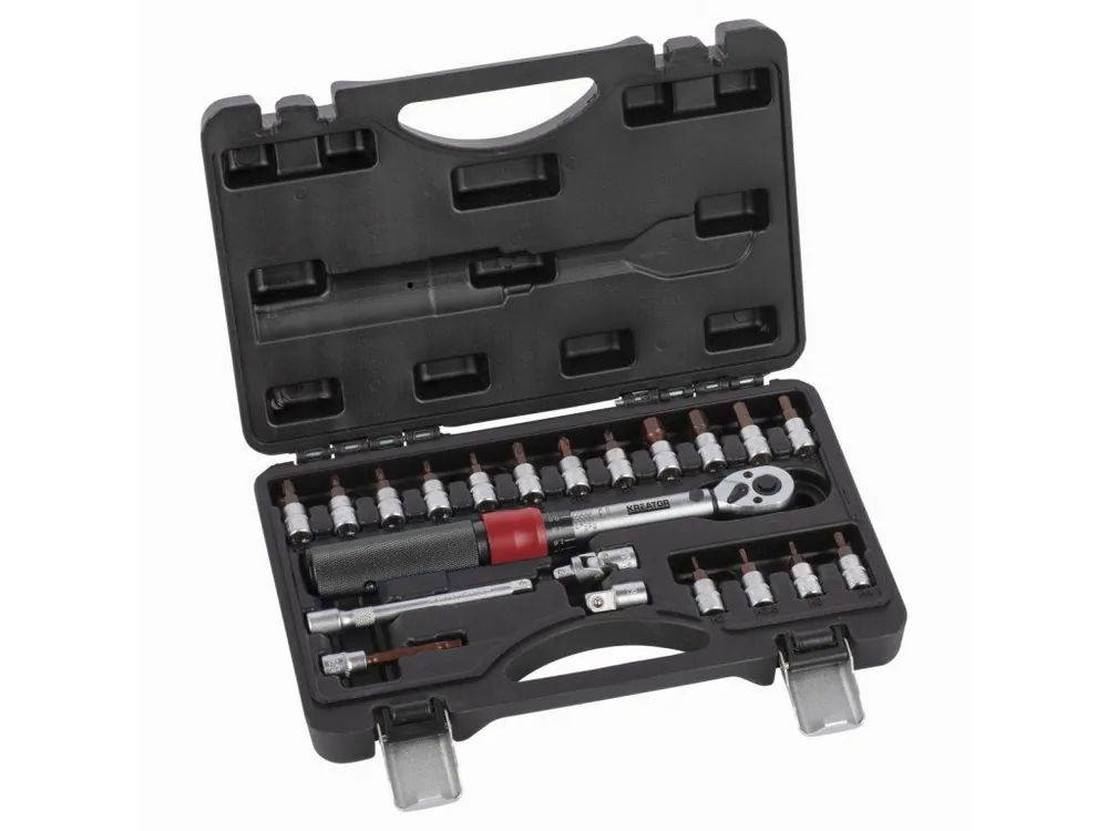 KREATOR KRT503101 -Momentový klíč, set 21 KS 1/4" 2-20Nm Přímo Od Výrobce