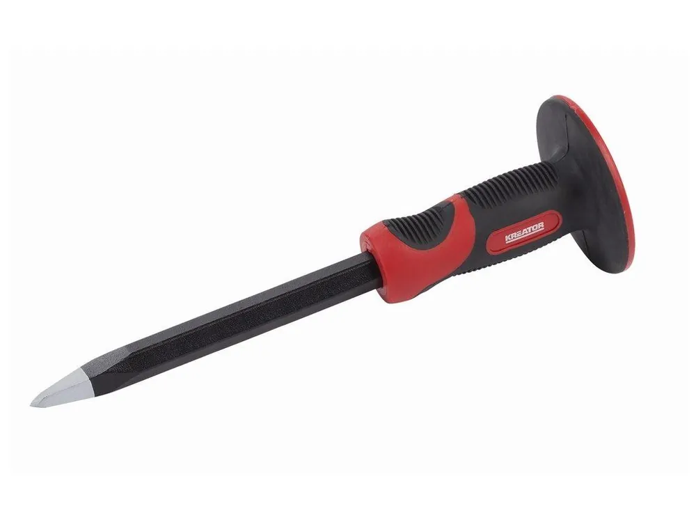 Cenově Výhodný KRT462105 - Sekáč ruční špice s ochranou 300mm
