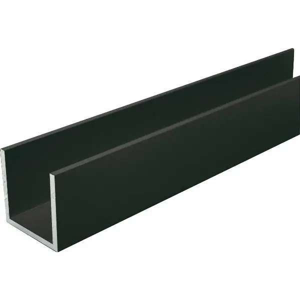 Koupit Online Hliník. U profil AlMgSi0,5 RAL 7016, matnýnerovnoramenný 30 / 20 / 30 / 2 mm