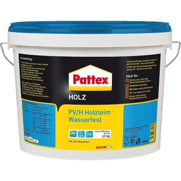 PATTEX PV/H lepidlo na dřevo D3 10 kg Koupit Online