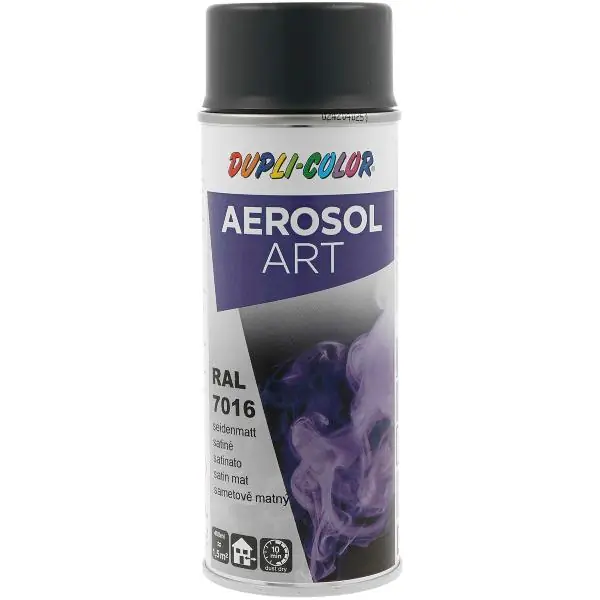 Must-Have Dupli-Color Aerosol Art sprej 400 ml antracitová hedvábně matná / RAL 7016
