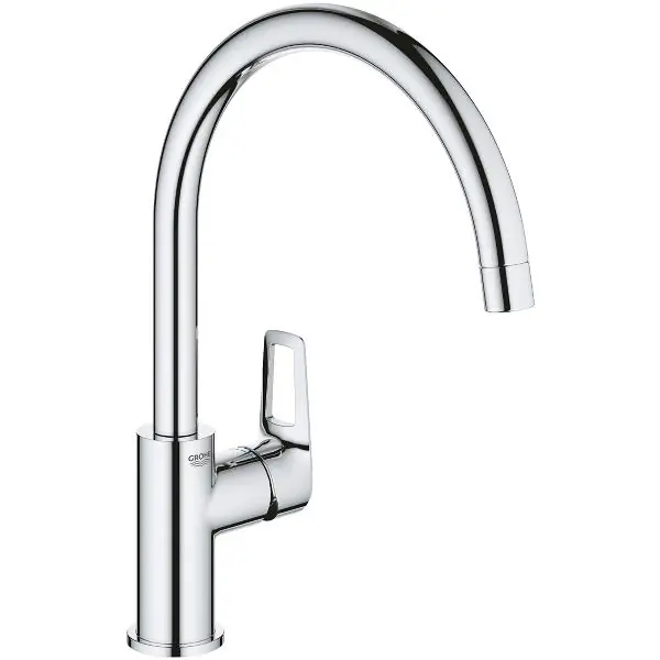 Tlakově odolná kuchyňská baterie GROHE BauLoop, chrom Cenová Bomba