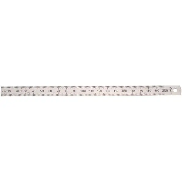 Nízká Cena HOREX ocelové měřítko ohebné, 500 × 30 × 1 mm, Inox přesnost II