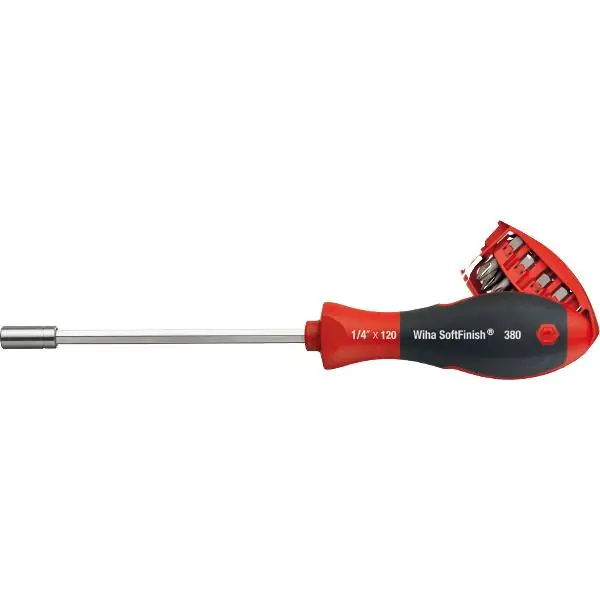Nejprodávanější WIHA šroubovák s držákem bitů 1/4" šestihran TX/PZ/PH/drážka 8dílný