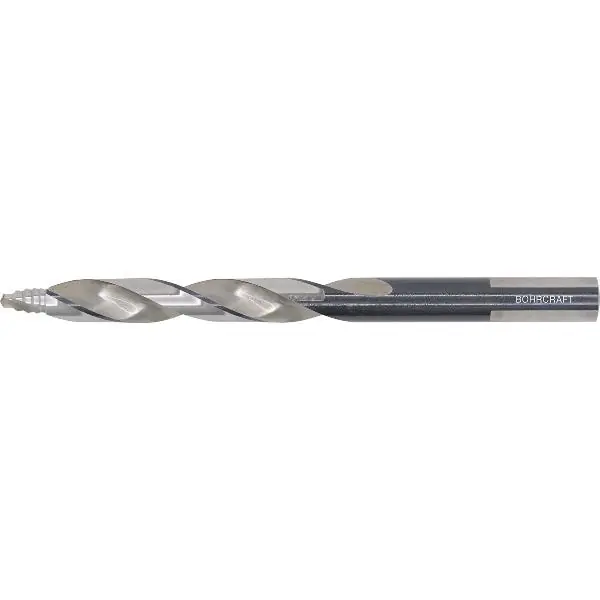 BOHRCRAFT Spirálový vrták Turbo Step HSS-G, třípovrchová hřídel ø 4,5 × 80 mm Sezónní Sleva