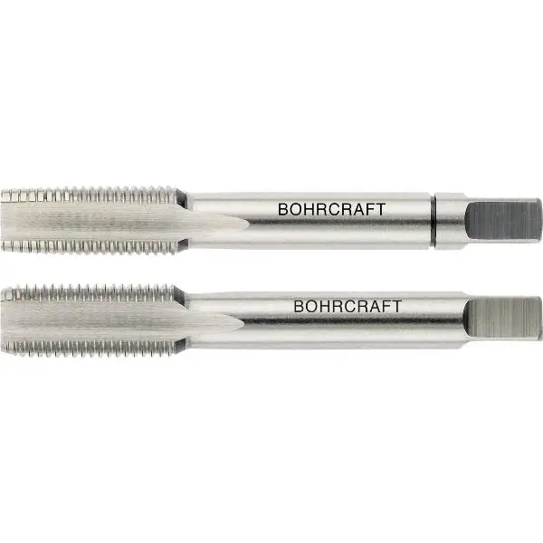 BOHRCRAFT ruční závitník-sada HSSG DIN2181 metrický jemný závit 10x1.25 Odeslání Ihned