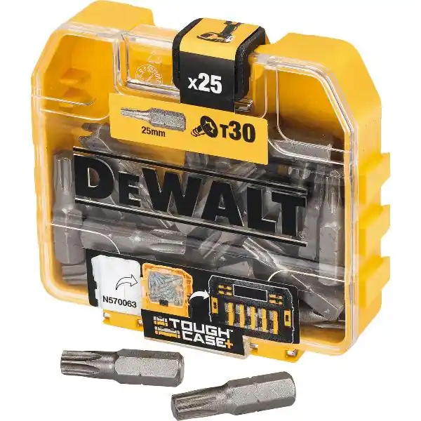 DEWALT box s bity DT7963 Torx 30 délka 25 mm obsah 25 kusů Jen Po Omezenou Doba