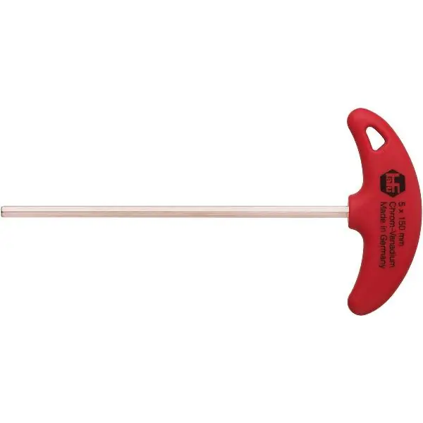 HAFU inbus s T-úchopem 6,0 mm délka 150 mm Cenová Bomba