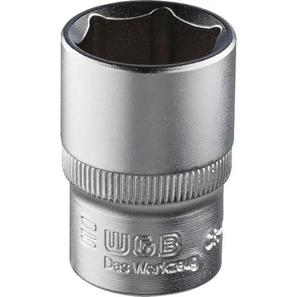 Přímo Od Výrobce WGB Sada nástrčných klíčů. 500 DIN3124 1/4" čtvercový 13,0 mm šestihranný