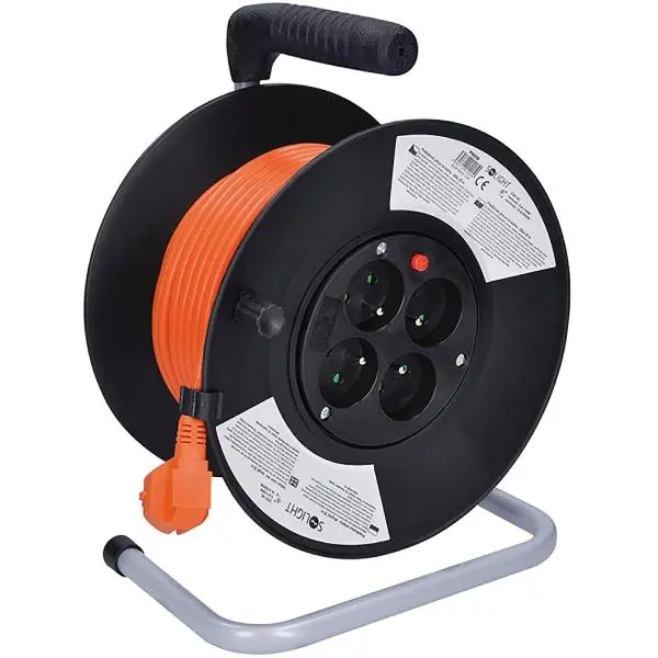 Super Cena SOLIGH kabelový buben 4SD H05VV-F3 délka 20 m IP20