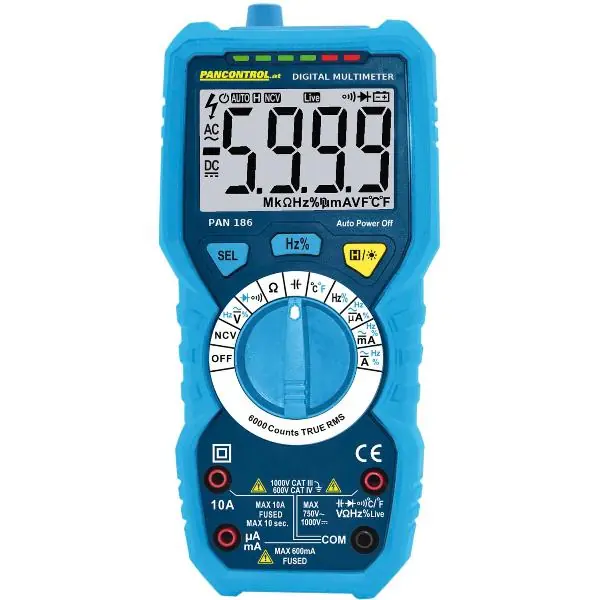 Cenová Bomba PANCONTROL profi-digi. multimetr PAN186 True RMS
