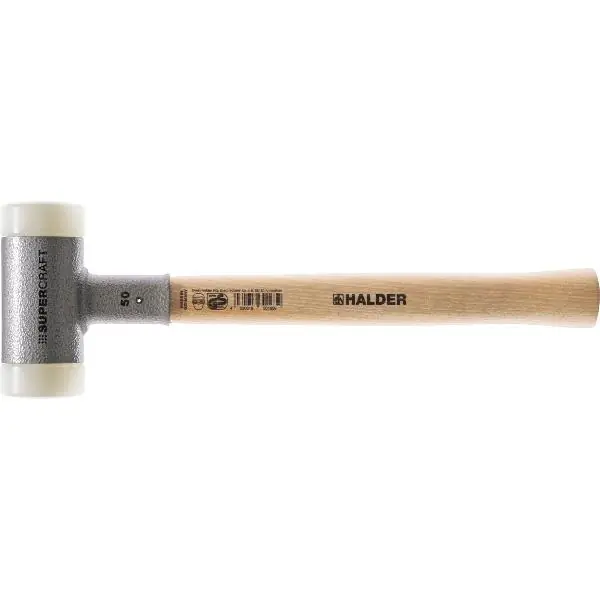 HALDER nylonová palice bez zpětného rázu, ø hlavy 50 mm, násada Hickory Ihned K Objednání
