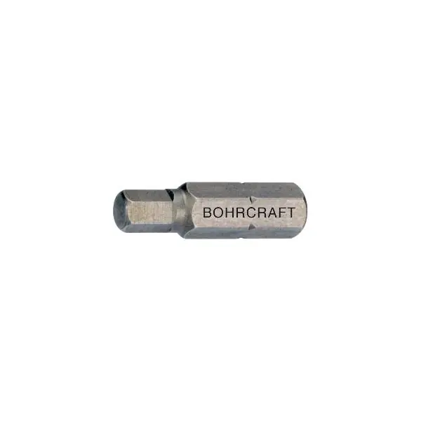 Vysoce Kvalitní BOHRCRAFT bit 6160 1/4" šestihran 5,0/25 mm vnitřní šestihran