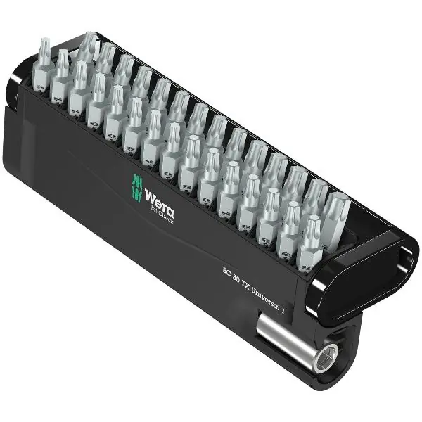 Speciální Cena WERA zásobník s bity 30 TX Universal 1 Torx® 30-dílný