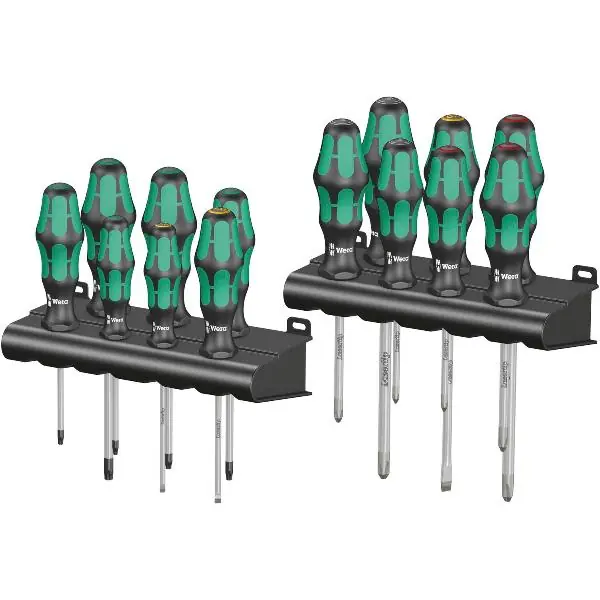 Vysoce Kvalitní WERA sada šroubováků Big Pack 300 ploché/Phillips/Pozidriv/Torx®14-dílná