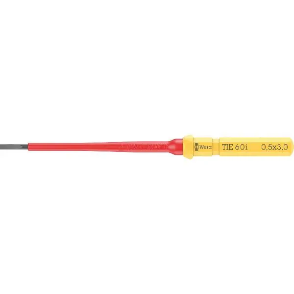 Cenový Hit Výměnná čepel WERA VDE KK 60i TIE 0,5 × 3,0 × 157 mm plochá