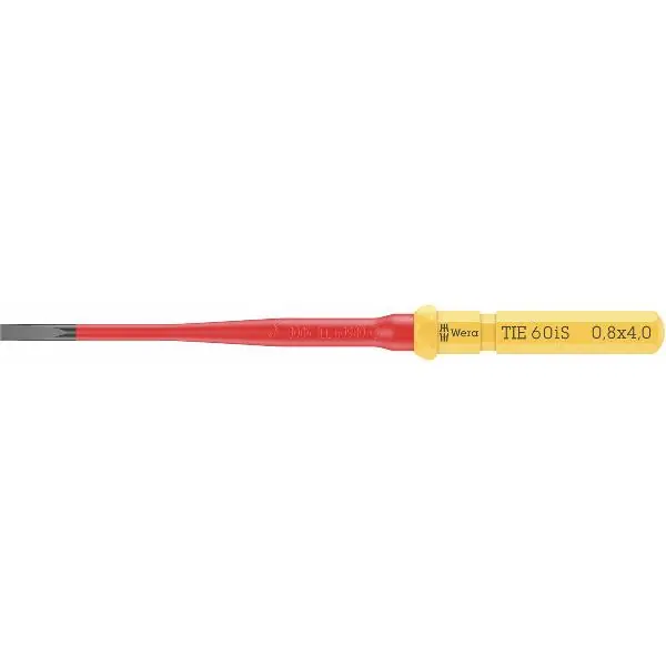 Výměnná čepel WERA VDE KK 60iS TIE 0,8 × 4,0 × 154 mm plochá Odeslání Ihned