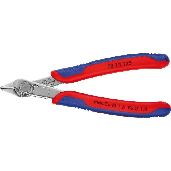 Značkový KNIPEX elektro-štípací kleště Super Knips® 7813 DIN 9654 forma 1, D=125 mm