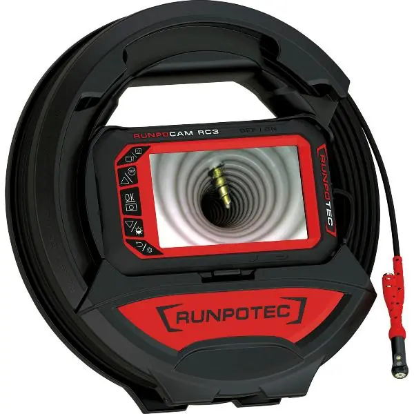 Runpotec inspekční kamera RC3 digitální 15 m Sezónní Sleva