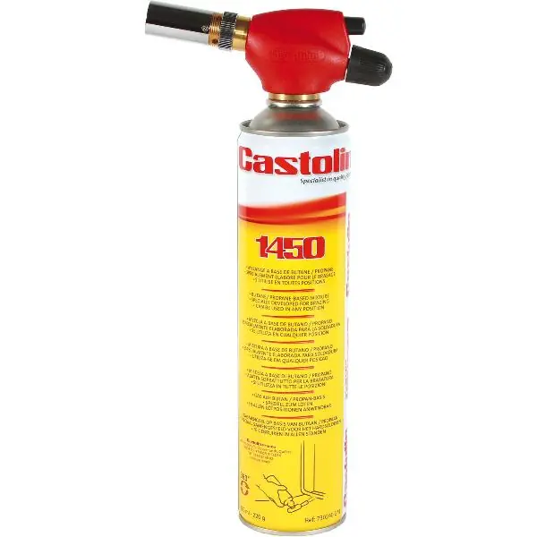 Nejlepší Volba CASTOLIN pájecí hořák 1450 vč.plynové kartuše 380 ml