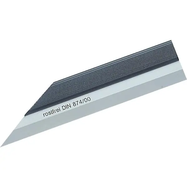 Pravítko na měření nerovností DIN874-00 inox, délka 75 mm Ihned K Objednání